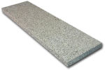 COUVERTINE GRANIT GRIS CLAIR 4 X 30 X100 BORDS LISSES